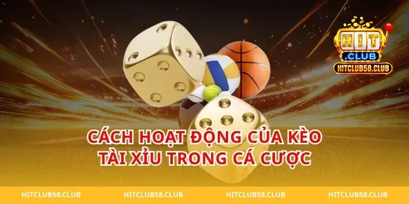 Cách hoạt động của kèo tài xỉu trong cá cược
